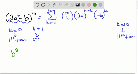 find-the-term-that-contains-b8-in-the-expansion-of-2-a-b10