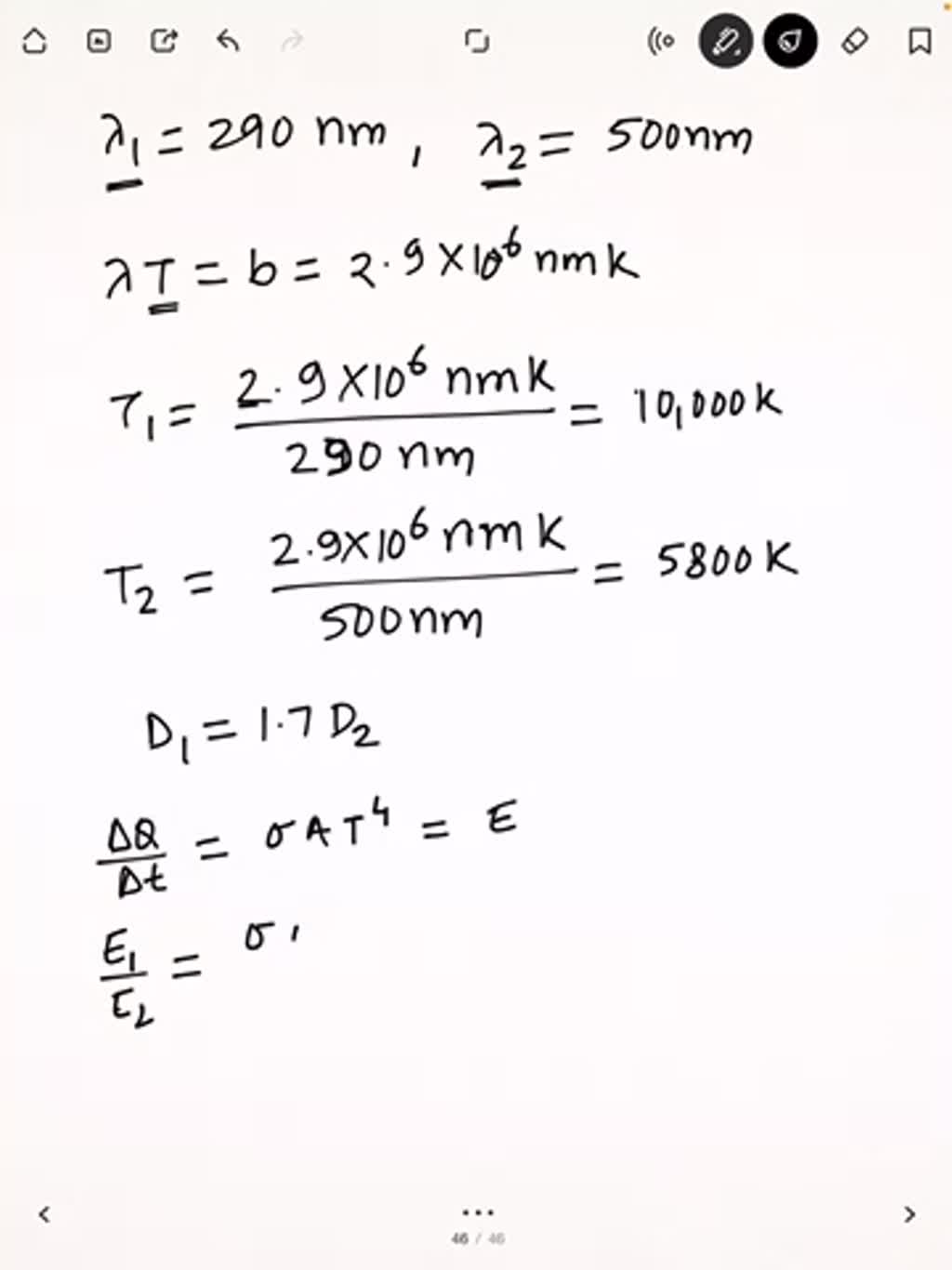 SOLVEDThe star Sirius is much hotter than the sun, with a peak