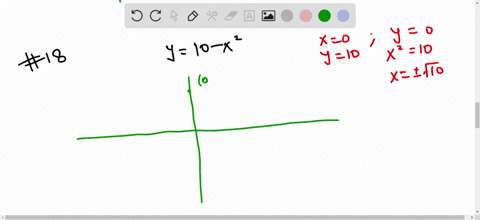 the-base-of-a-rectangle-lies-on-the-x-axis-while-the-upper-two-vertices-lie-on-the-parabola-y10-x2-s