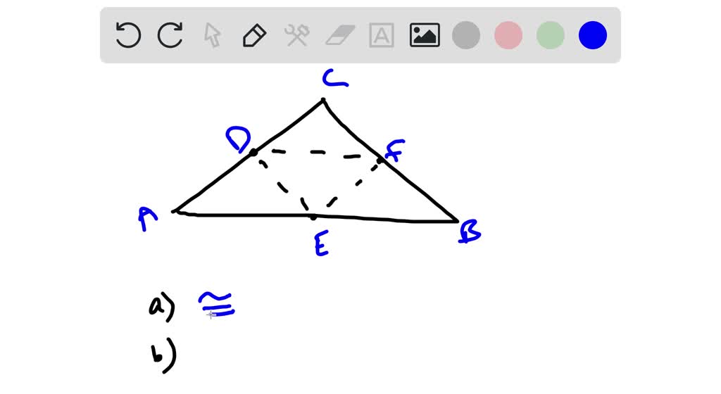 (a) Draw a large quadrilateral A B C D on a sheet of paper. Mark the ...