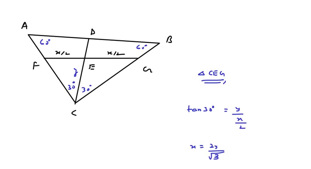 solved-the-cross-section-of-a-water-trough-is-an-equilateral-triangle-with-top-edge-horizontal