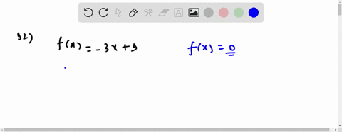 find-the-zero-of-the-function-fx-3-x9-2
