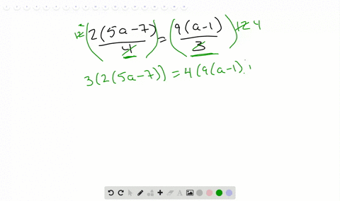 solve-each-equation-if-possible-frac25-a-74frac9a-13