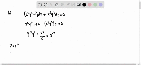 solve-the-first-order-differential-equation-by-any-appropriate-method-leftx2-y4-1right-d-xx3-y3-d-y0