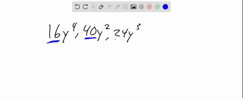 find-the-gcf-of-each-list-of-terms-16-y4-40-y2-24-y3
