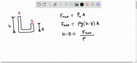 cdot-10-the-plastic-tube-in-fig-14-30-has-a-cross-sectional-area-of-500-mathrmcm2-the-tube-is-filled