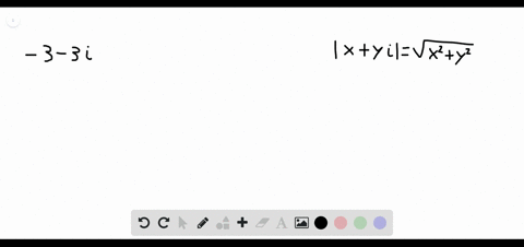 find-the-absolute-value-of-the-given-complex-number-3-3-i