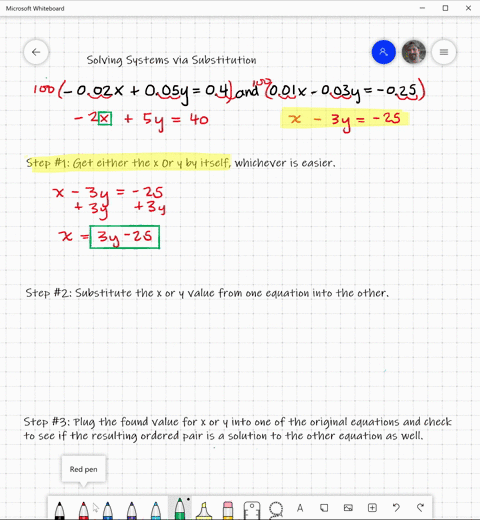 solve-each-system-by-substitution-beginarrayc-002-x005-y04-001-x-003-y-025endarray