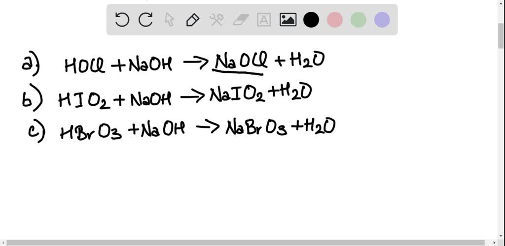 Name The Following Oxoacids And Give The Names And Formulas Of The ...