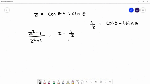 if-zcos-thetai-sin-theta-then-fracz2-1z21-is-equal-to-a-mathrmitan-theta-b-mathrmicot-theta-c-mathrm