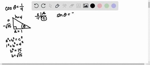 if-cos-thetafrac14-theta-in-quadrant-mathrmiv-find-the-exact-value-of-a-sin-theta-b-sin-lefttheta-fr