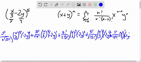 use-the-binomial-theorem-to-expand-each-binomial-leftfracx3-2-yright5