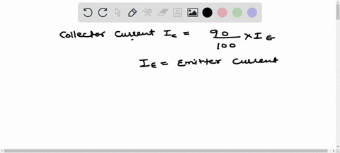 in-an-n-p-n-transistor-the-collector-current-is-10-mathrmma-if-90-of-the-electrons-emitted-reach-the