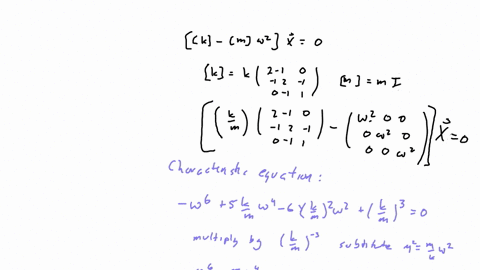 consider-the-eigenvalue-problem-leftk-omega2mright-vecxoverrightarrow0-where-kkleftbeginarrayccc-2-1