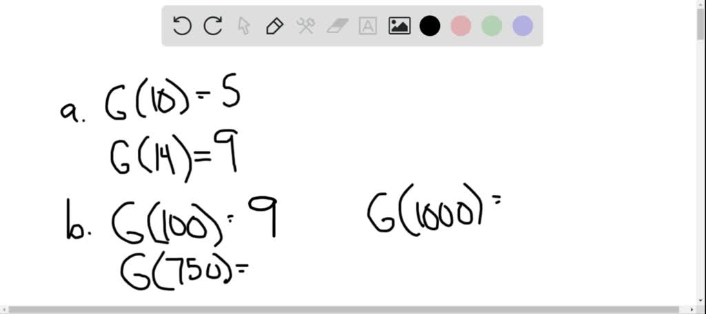 SOLVED:π=3.141592653589793 …and so on! For each natural number n, let G ...