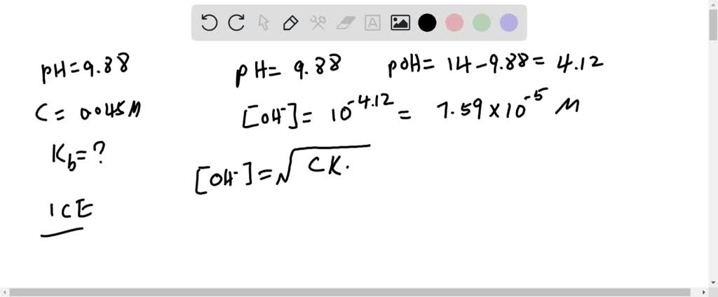 Calculate The Ph Of A 0.045 M Kf Solution