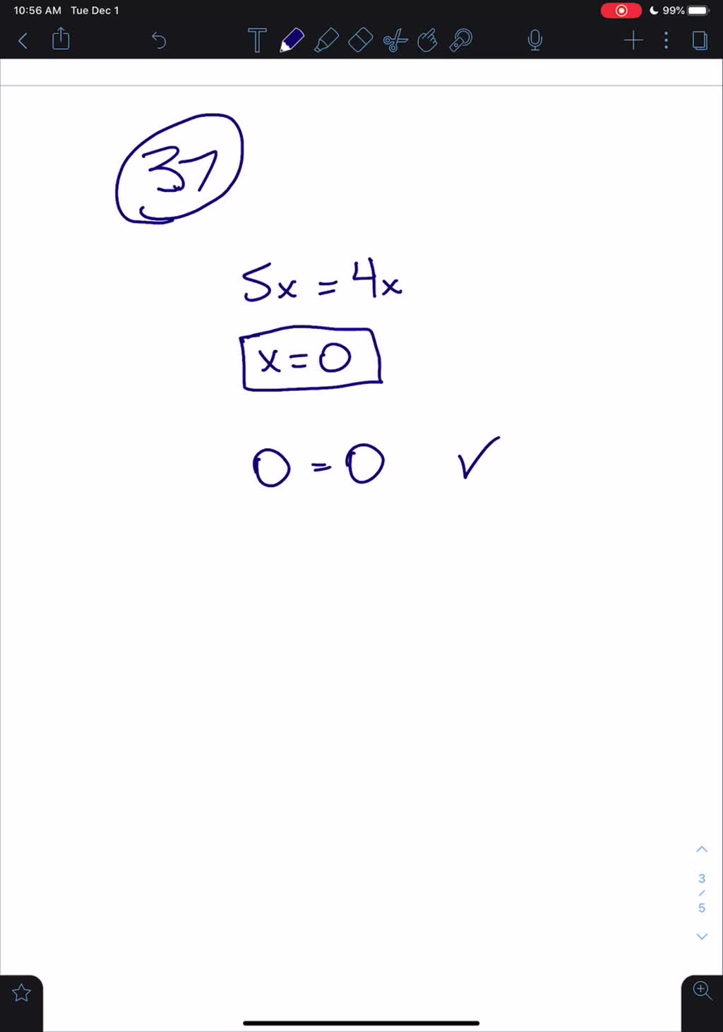 solved-a-student-claims-that-the-equation-5-x-4-x-is-a-contradiction