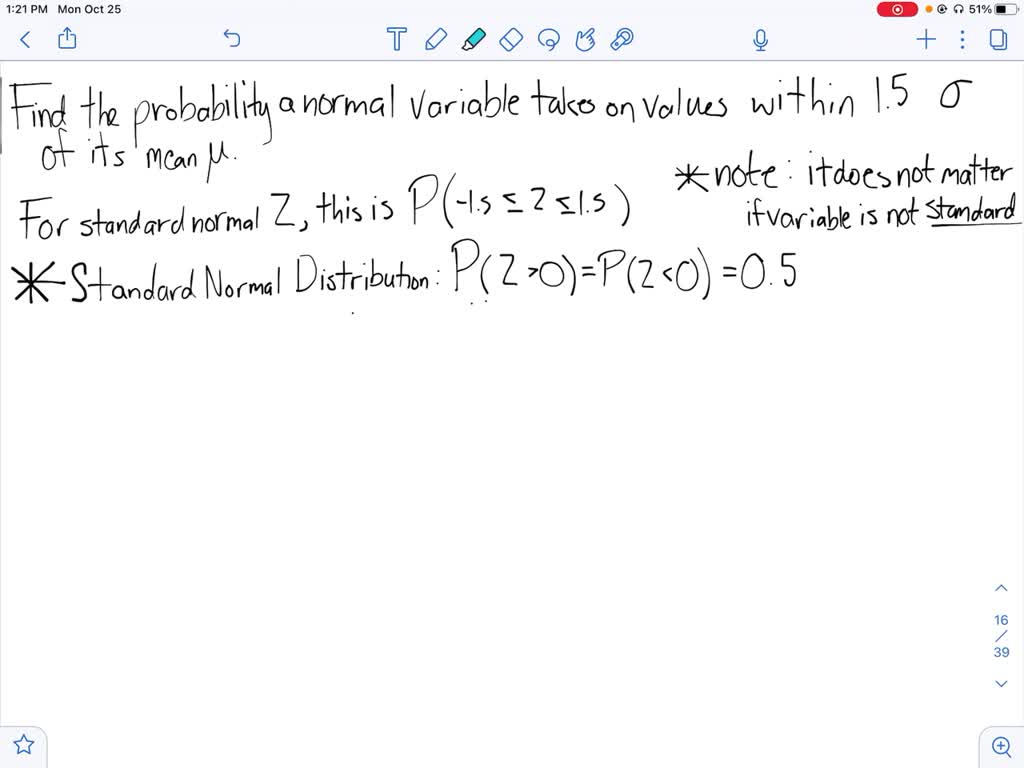 SOLVED:A random sample of 15 observations is taken from a normal ...