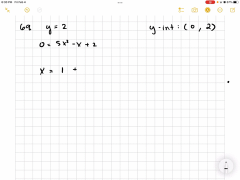 determine-the-x-and-y-intercepts-y5-x-2-x2