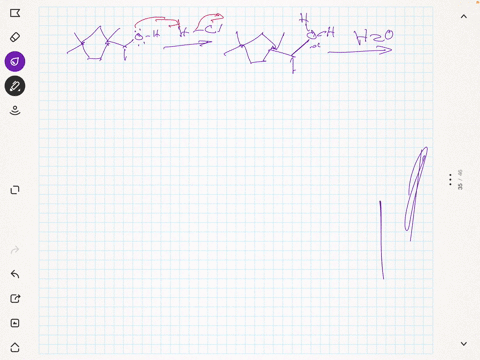 reaction-of-2circ-alcohol-a-with-hcl-forms-three-alkyl-chlorides-all-of-which-result-from-rearrangem