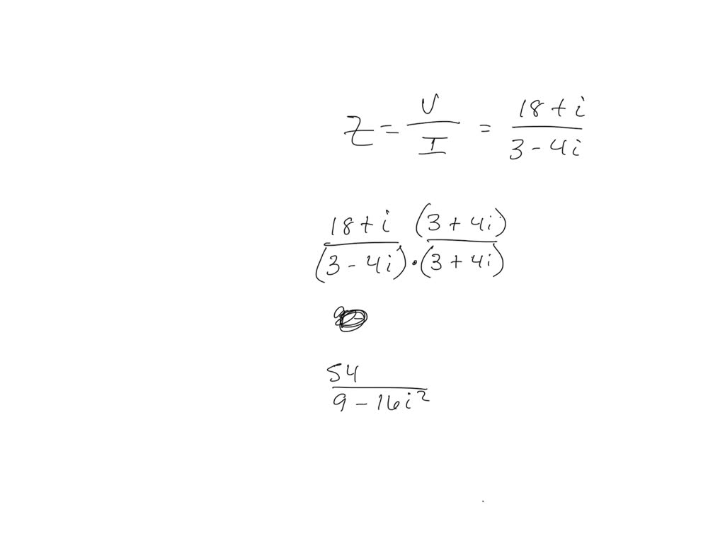 SOLVED: Electrical Circuits The impedance Z, in ohms, of a circuit