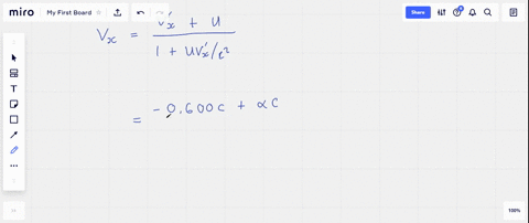 two-protons-are-moving-away-from-each-other-in-the-frame-of-each-proton-the-other-proton-has-a-speed