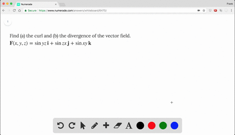 find-a-the-curl-and-b-the-divergence-of-the-vector-field-textbffx-y-z-sin-yz-textbfi-sin-zx-textbfj-
