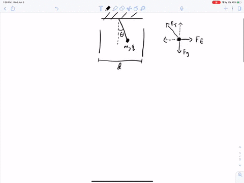 review-a-small-object-of-mass-m-carries-a-charge-q-and-is-suspended-by-a-thread-between-the-vertical