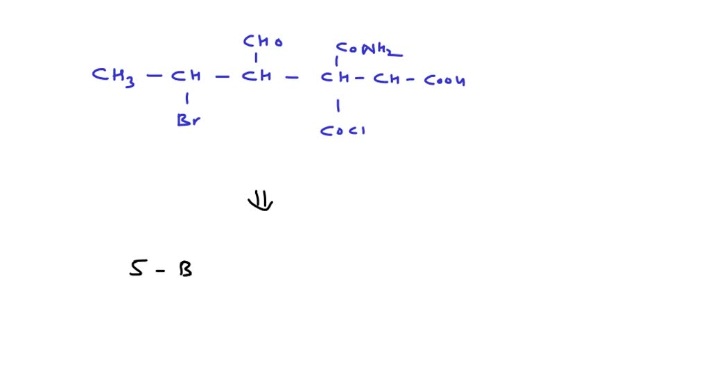SOLVED:The IUPAC name of the given compound is (a) 2-Bromo-4-carbamoyl ...
