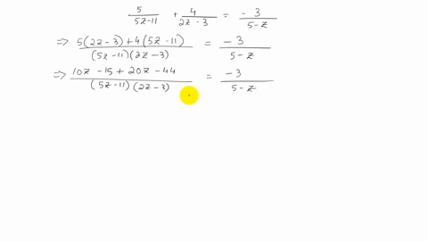 solve-each-equation-frac55-z-11frac42-z-3frac-35-z