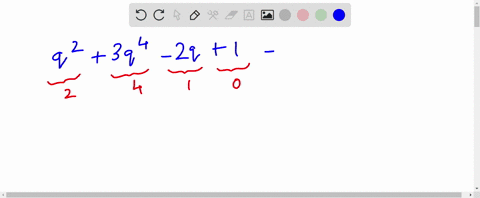 write-each-polynomial-in-descending-powers-of-the-variable-then-give-the-leading-term-and-the-lead-8