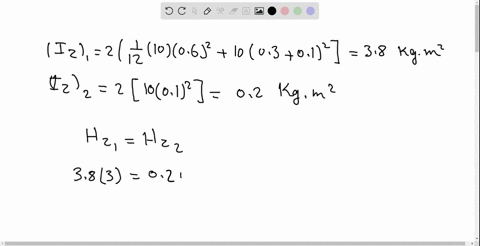 the-vertical-shaft-is-rotating-with-an-angular-velocity-of-3-rad-s-when-theta0circ-if-a-force-math-2