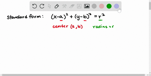 give-an-example-of-a-circles-equation-in-standard-form-describe-how-to-find-the-center-and-radius-10