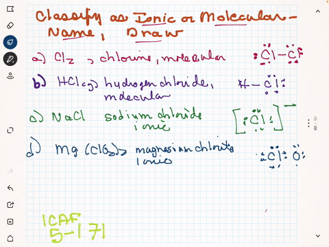 which-of-the-following-substances-are-ionic-and-which-are-molecular-name-each-substance-draw-lewis-2