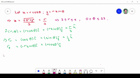 in-exercises-17-26-use-a-parametrization-to-express-the-area-of-the-surface-as-a-double-integral--21