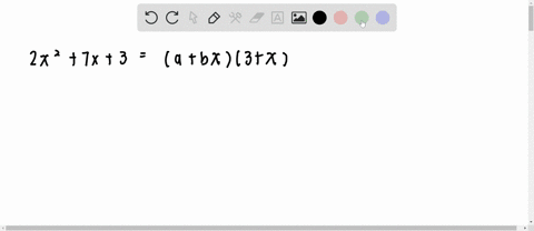 find-the-values-of-a-and-b-that-make-each-equation-true-2-x27-x3ab-x3x