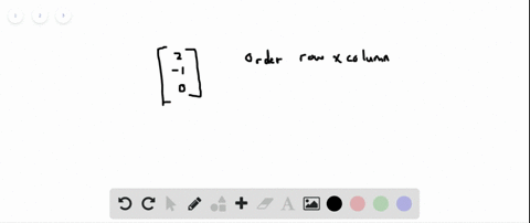 in-exercises-1-6-determine-the-order-of-the-matrix-indicate-whether-the-matrix-is-square-leftbegin-5