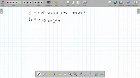 when-two-sound-waves-travel-in-the-same-direction-in-a-medium-the-displacement-of-a-particle-located
