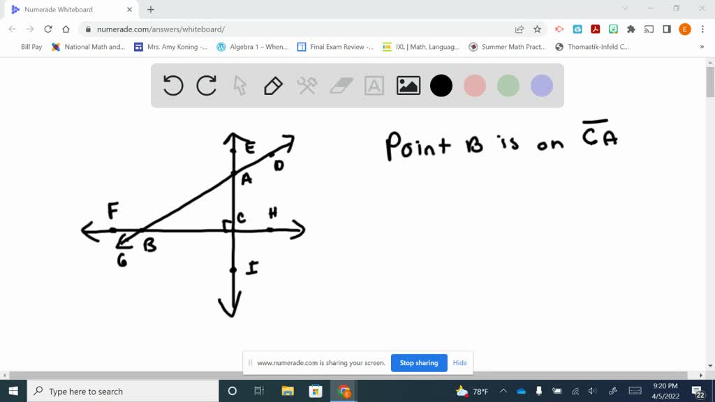 solved: refer to the figure below. a change from point... ⏩SOLVED:Refer to the figure and answer true or false. The point B is ...