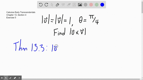 compute-mathbfu-times-mathbfv-if-mathbfu-and-mathbfv-are-unit-vectors-and-the-angle-between-them-is-