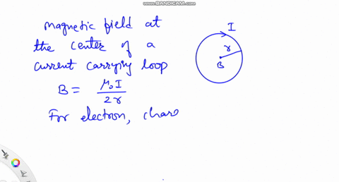 the-magnetic-field-at-the-centre-of-a-circular-loop-of-wire-of-radius-r-carrying-current-i-is-given-