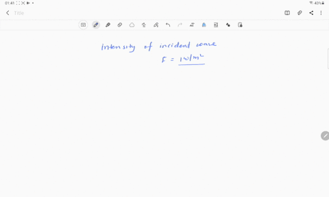 if-the-intensity-of-the-incident-radio-wave-of-1-mathrmw-mathrmm2-is-reflected-by-the-surface-find-t