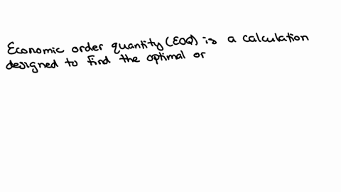 SOLVED:Explain the basic concept underlying the calculation of an ...