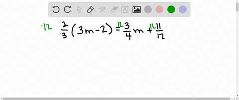 solve-each-equation-frac233-m-2frac34-mfrac1112