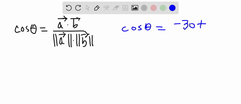 find-the-angle-between-the-vectors-langle-53rangle-langle-610rangle