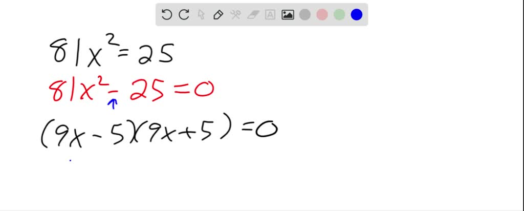 SOLVED:Use factoring to solve each quadratic equation. Check by ...