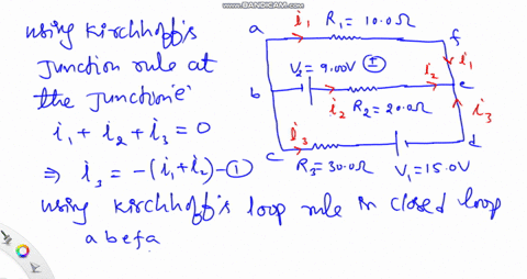three-resistors-r_1100-omega-r_2200-omega-and-r_3300-omega-are-connected-in-a-multiloop-circuit-as-s