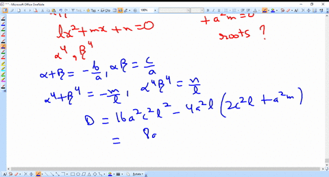 if-alpha-beta-are-the-roots-of-a-x2b-xc0-and-alpha4-beta4-are-the-roots-of-l-x2m-xn0-then-the-roots-
