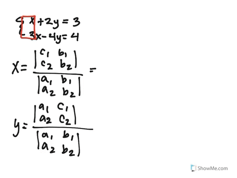use-cramers-rule-to-solve-each-system-leftbeginaligned-x2-y-3-3-x-4-y-4-endalignedright