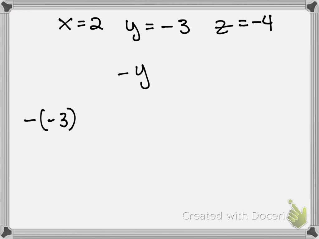 solved-evaluate-the-given-expression-for-x-2-y-3-and-z-4-y